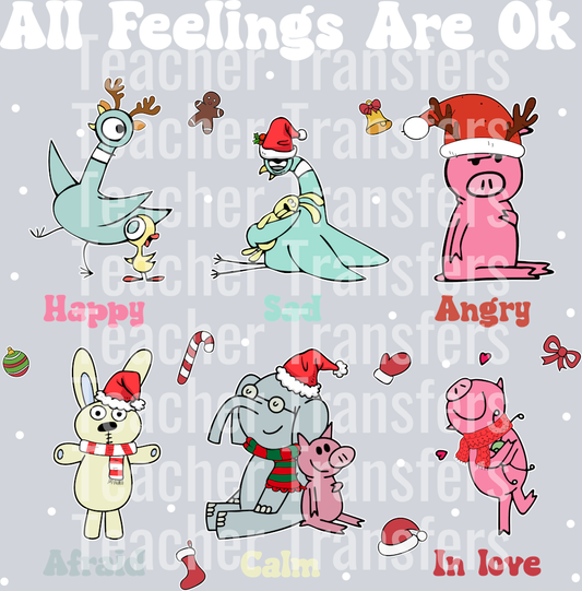 OR 30102024 VTN Christmas Elephant and Piggie All Feelings Are Ok white