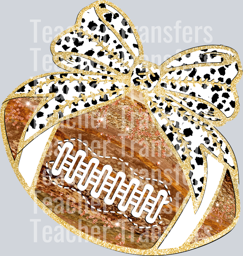 FootballCoquettegoldglitter