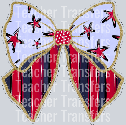 STARS AND STRIPES BOW