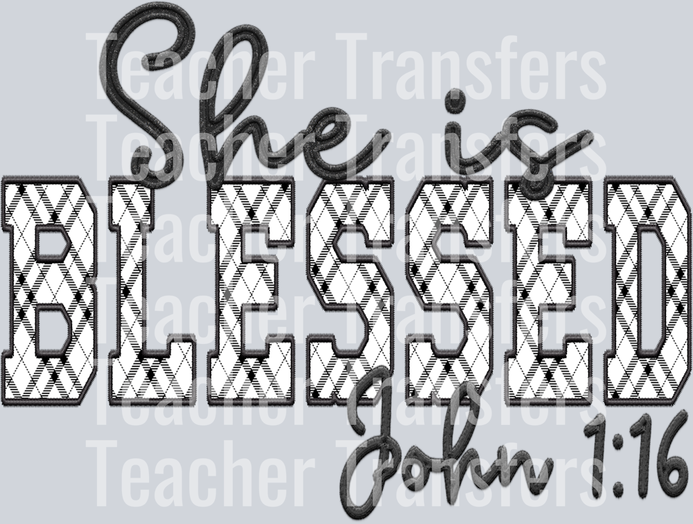 SHE IS BLESSED JOHN116