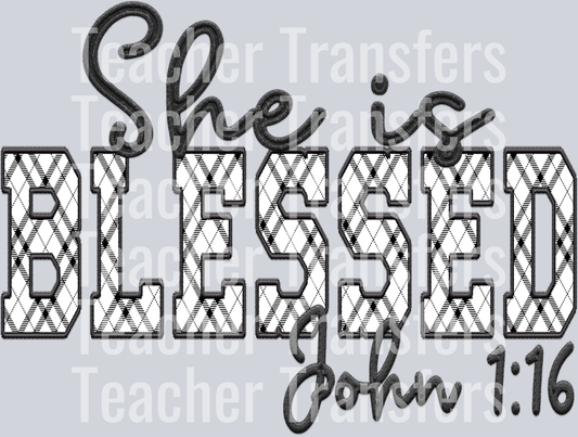 SHE IS BLESSED JOHN116