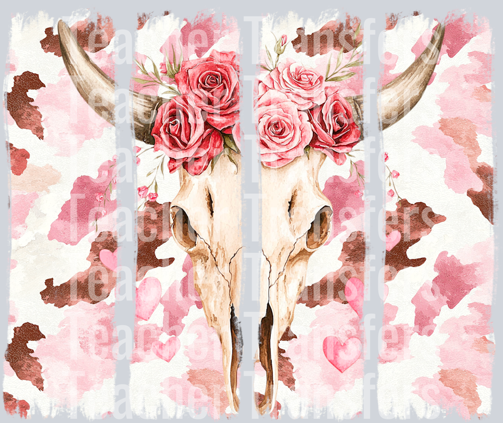 BullSkullBrushStrokes