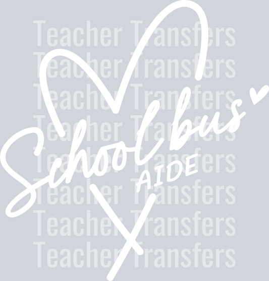 School bus AIDE (White)