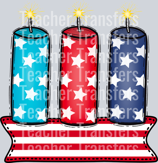 Fourth of July Firecracker Trio
