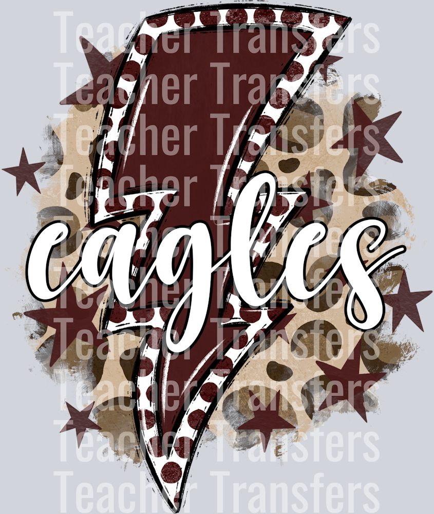 Bright Bolts Eagles MAROON