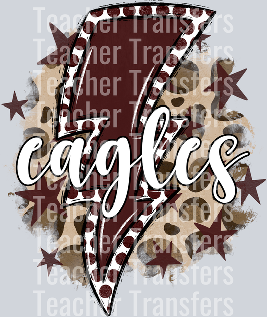 Bright Bolts Eagles MAROON