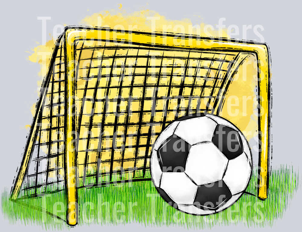 Soccer Vignettes YELLOW