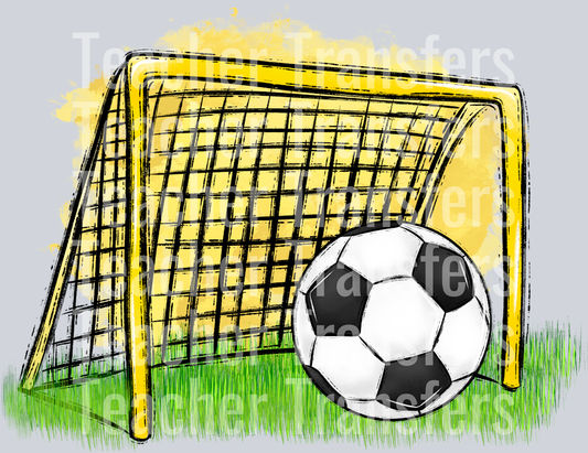 Soccer Vignettes YELLOW