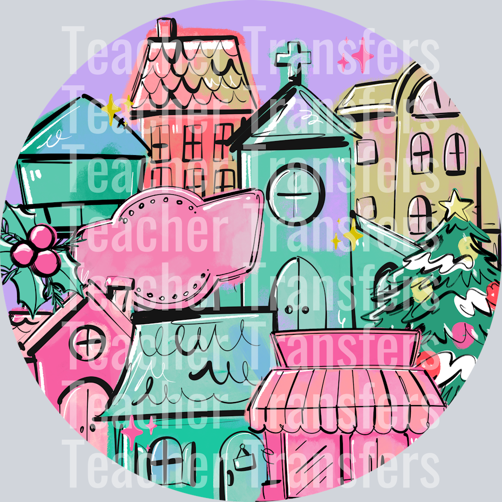 HOMETOWN ORNAMENT LABEL VERSION