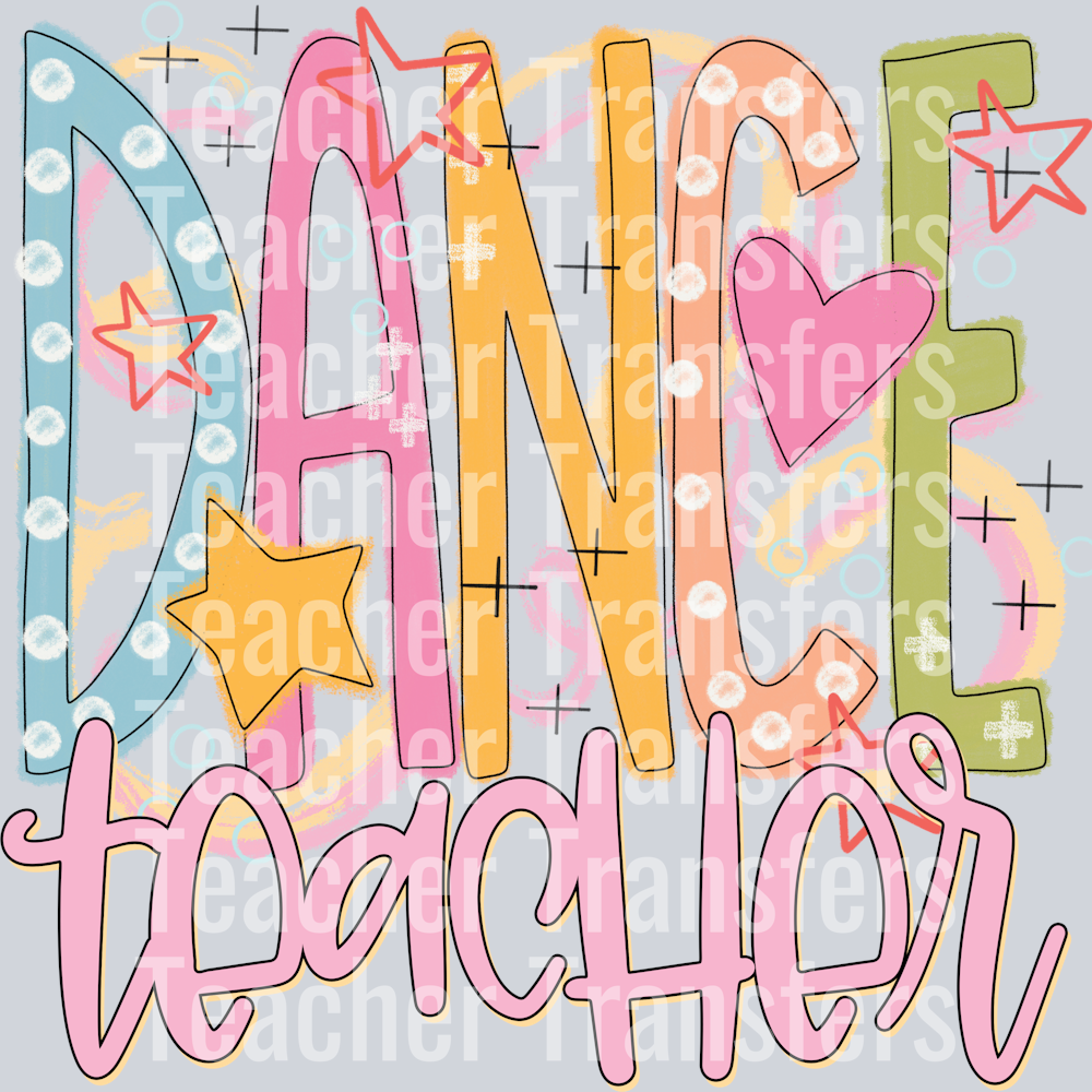 Colorful Dance Teacher