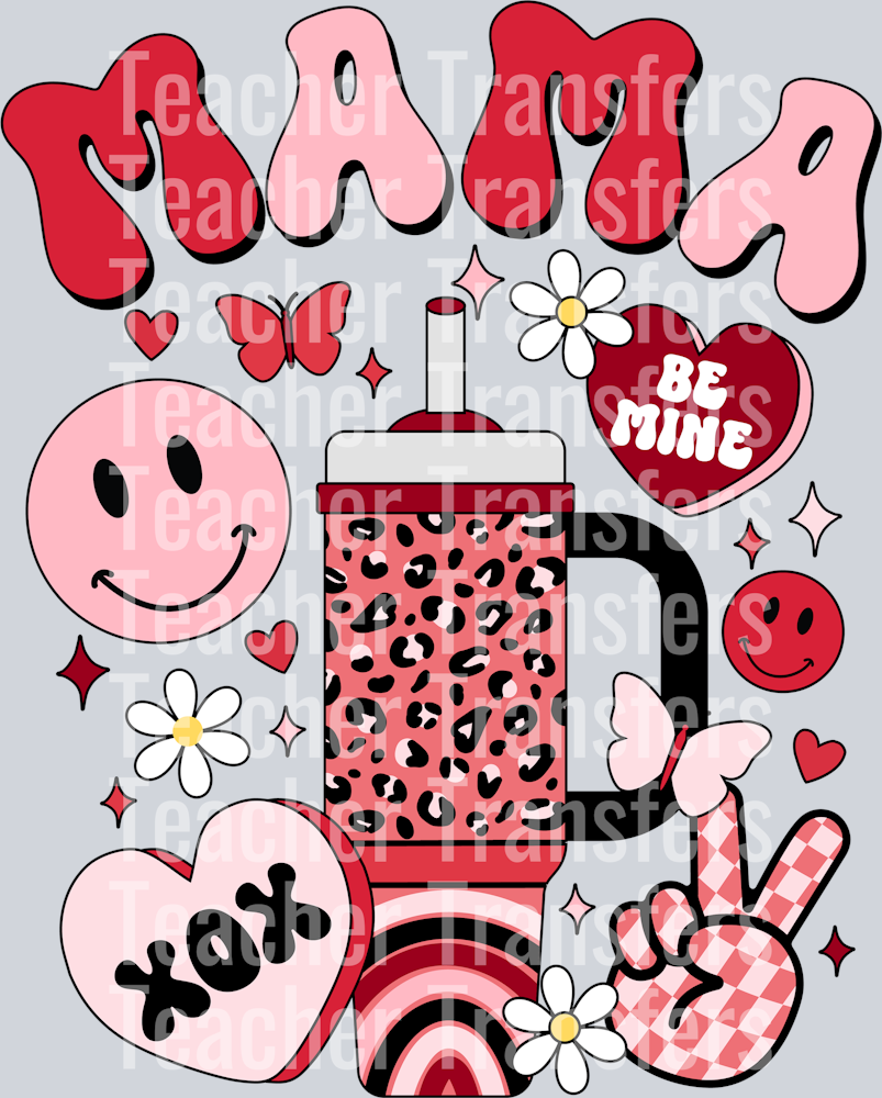 Retro Valentine Mama