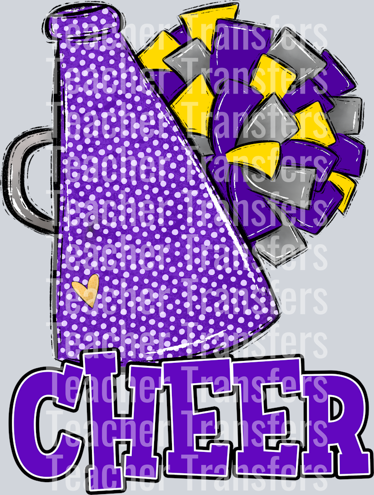 Purple Gold Cheer