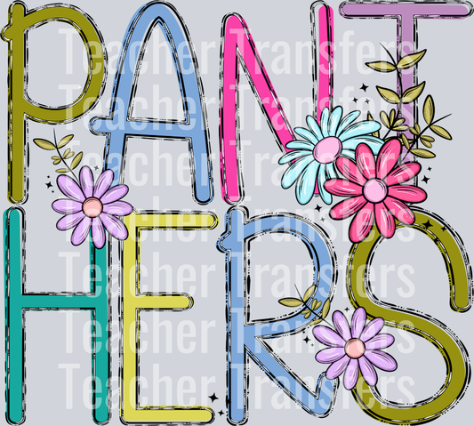 SKINNY DOODLE PANTHERS