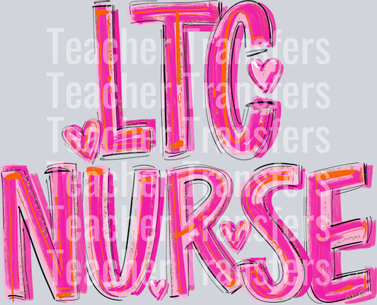LTC NURSE PRETTY IN PINK