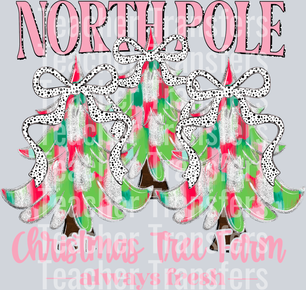 NorthPoleTreesPink