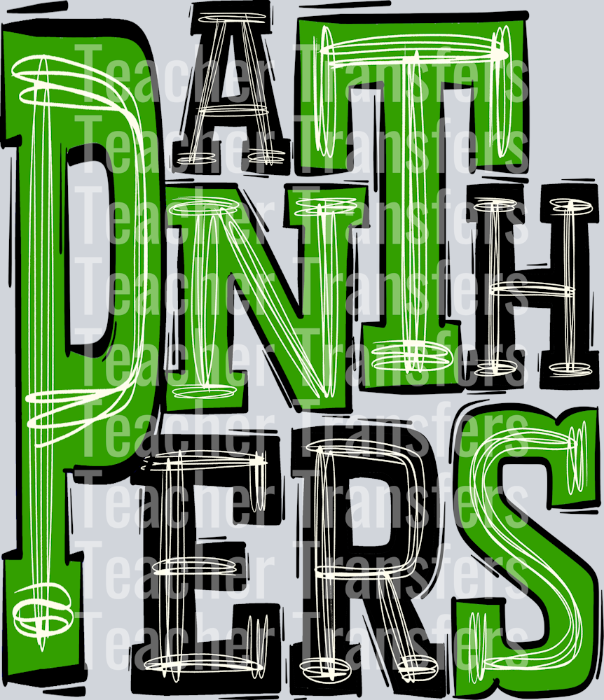 Panthers Black Green