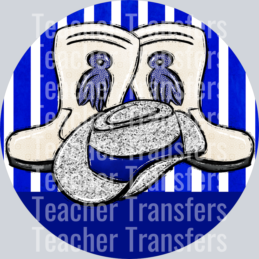 Drill Team Ornament Blue