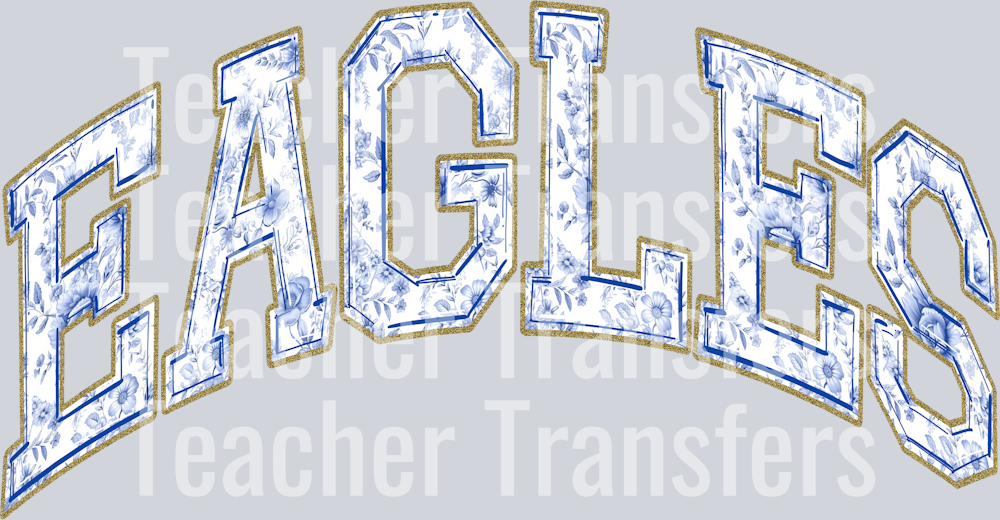 Toile Words Eagles
