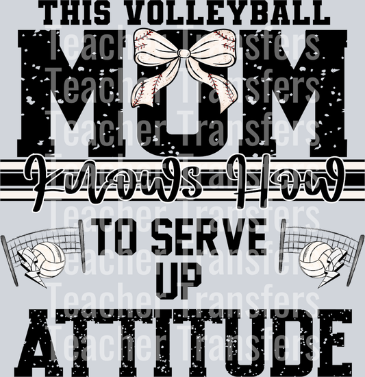 This Volleyball Mom Knows How To Serve Up Attitude 2