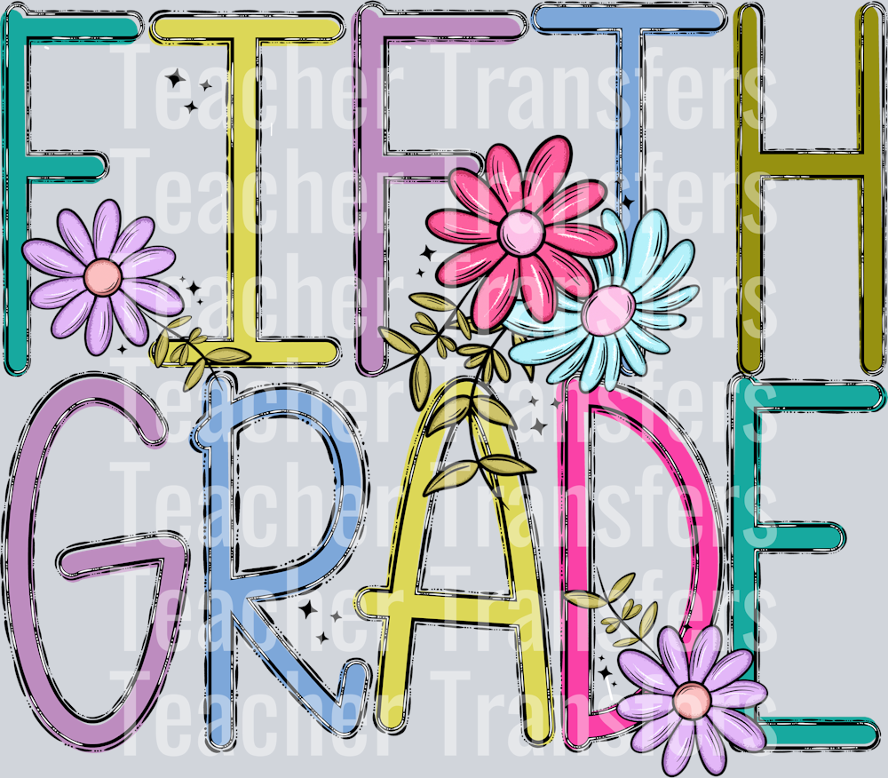 SKINNY DOODLE FIFTH GRADE