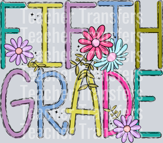 SKINNY DOODLE FIFTH GRADE