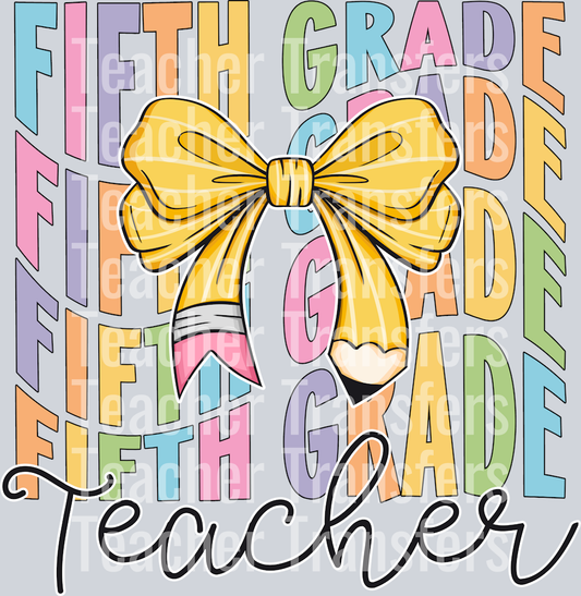 5th grade teacher bow wavy