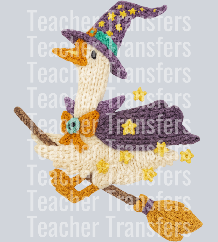 HALLOWEEN GOOSE BROOM