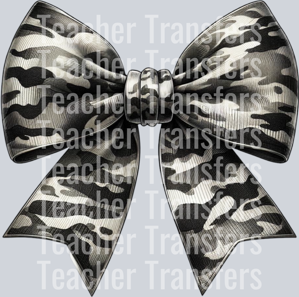 Camo Camouflage Coquette Bow Hunting PNG (5)