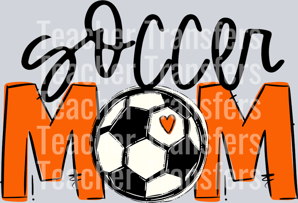 Soccer Mom Orange No Flowers