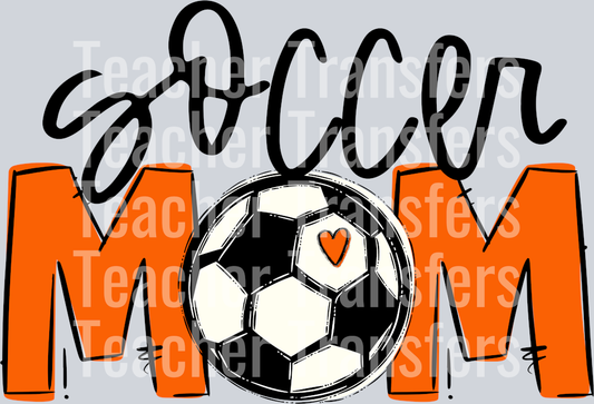 Soccer Mom Orange No Flowers