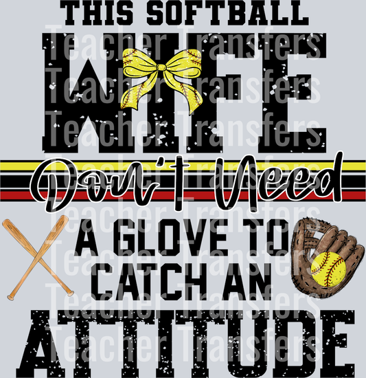 This softball wife don’t need a glove 2