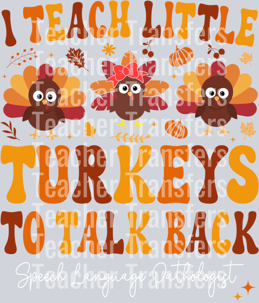 Speech Language Pathologist Speech Therapy Thanksgiving Fall Sweatshirt