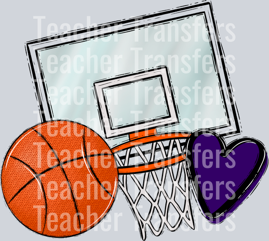 We_ve Got Spirit Pocket BASKETBALL PURPLE