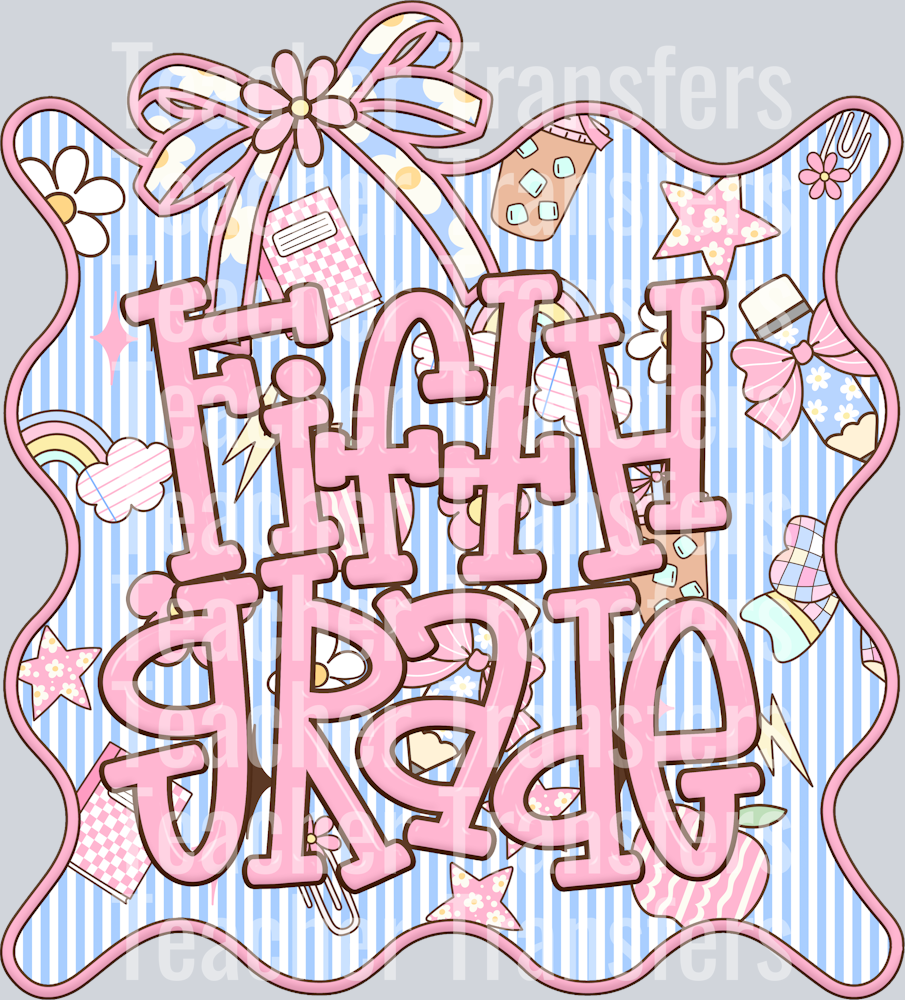 SEERSUCKER GRADE FRAME FIFTH GRADE