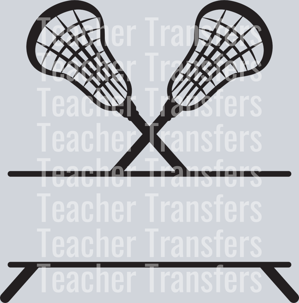 Lacrosse Split Monogram