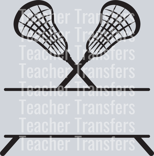 Lacrosse Split Monogram