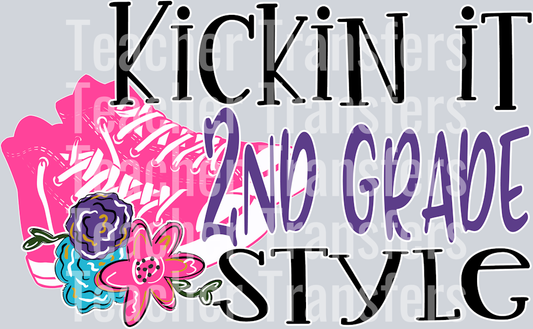 Kickin it Style PINK SECOND GRADE(1)