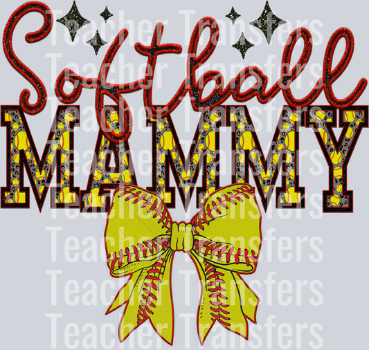 SOFTBALL BOW SOFTBALL MAMMY HWDS