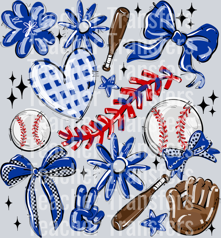 ROYAL PLAY BALL COLLAGE BASEBALL