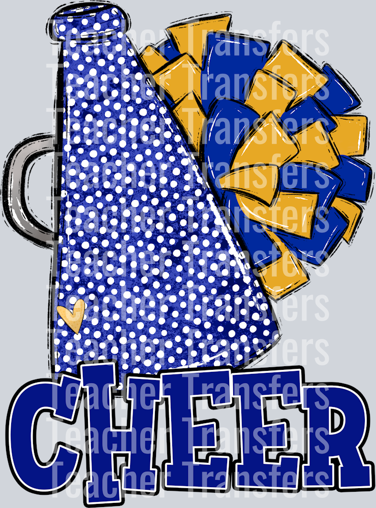 Royal and Gold Cheer