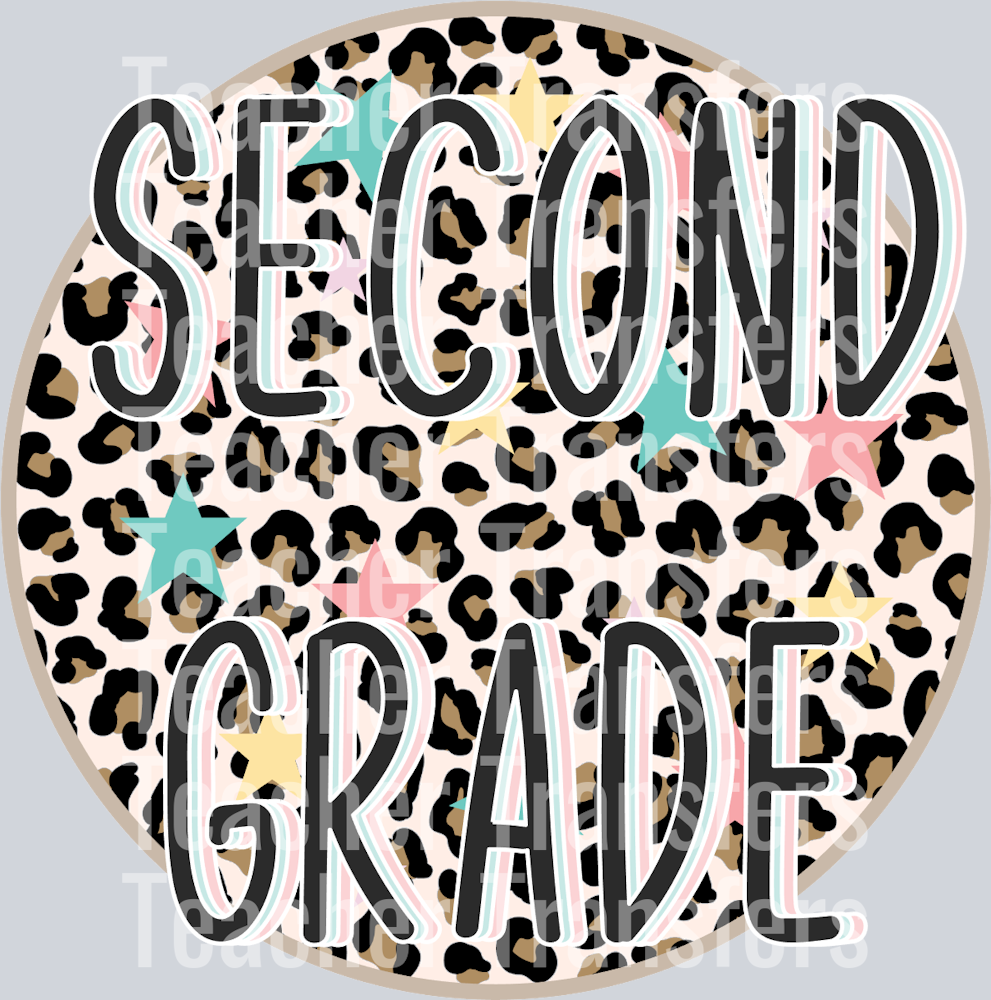 second grade leopard circle