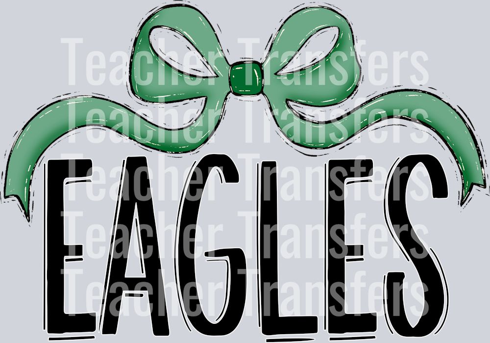 BOW ZIPCODE Kelly bow eagles black