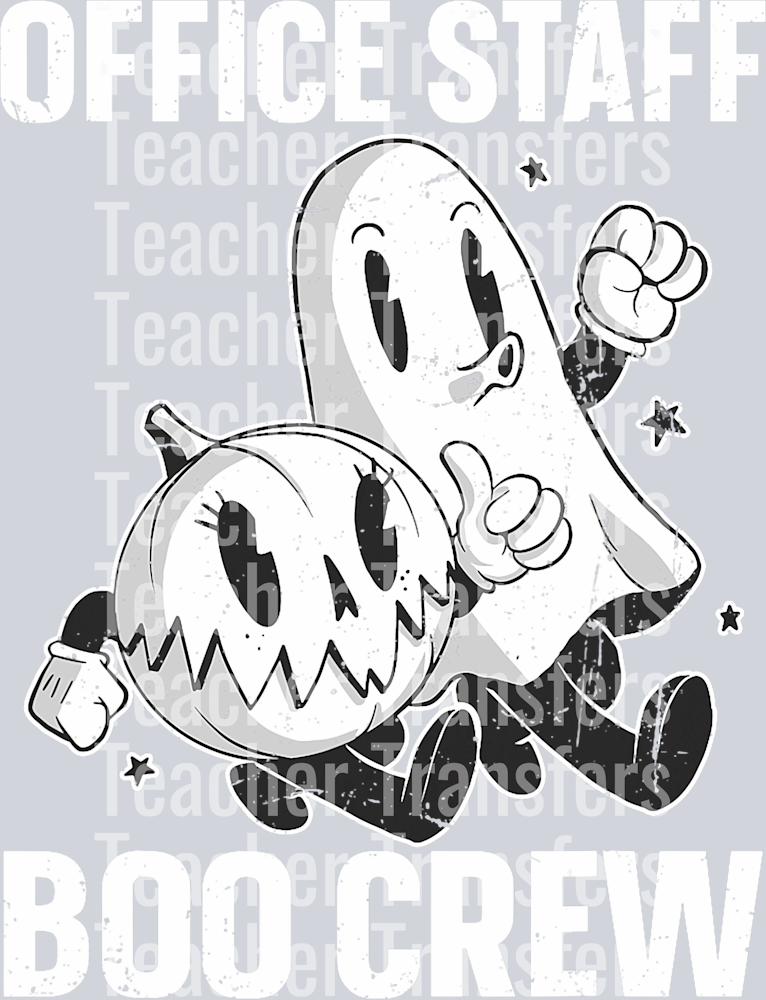 Office Staff Boo Crew T-Shirt (1)