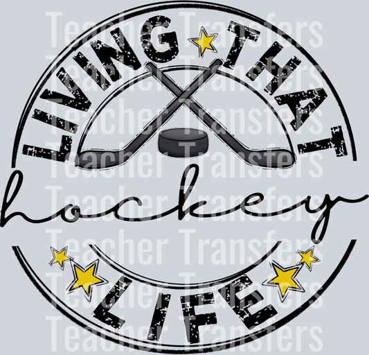 Living That HOCKEY BLANK Life