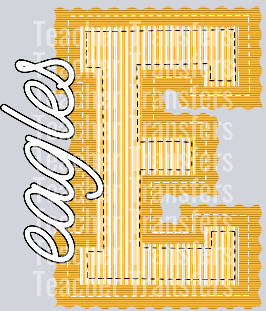 THE PREPSTER E EAGLES YELLOW