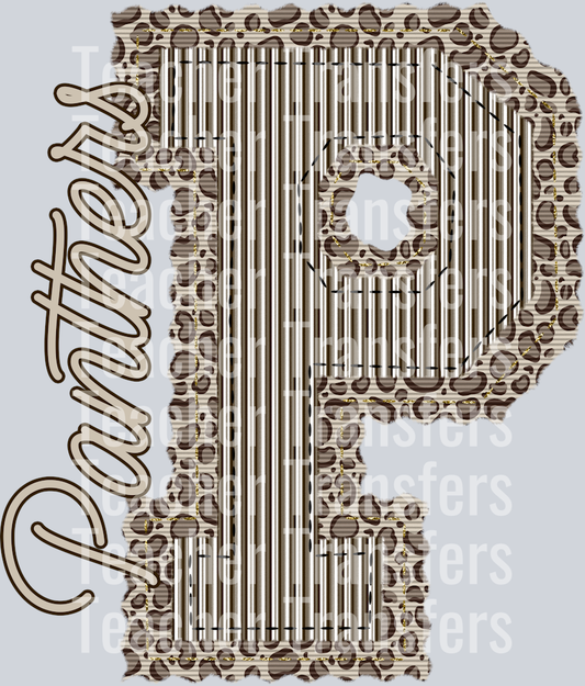 THE PREPSTER P PANTHERS LEOPARD