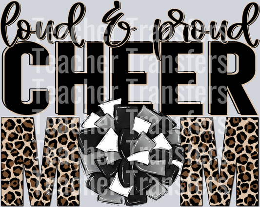 Loud and Proud Cheer Mom