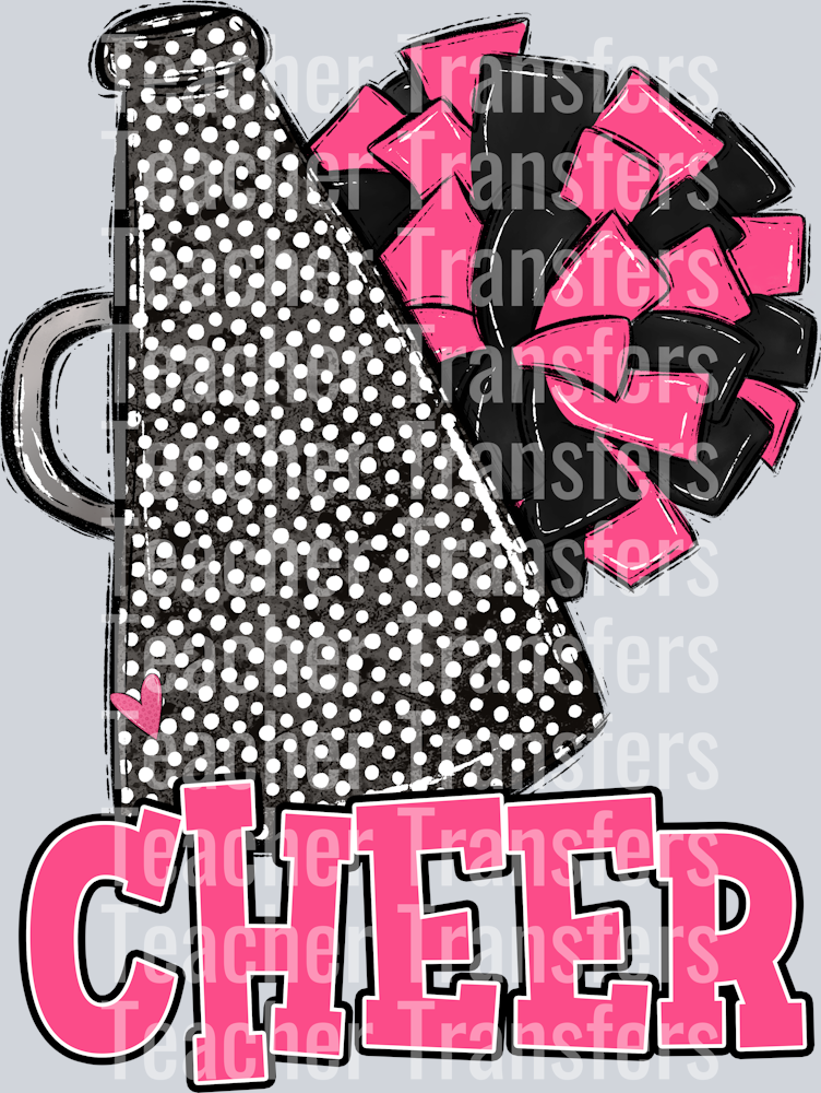 Pink and Black Cheer