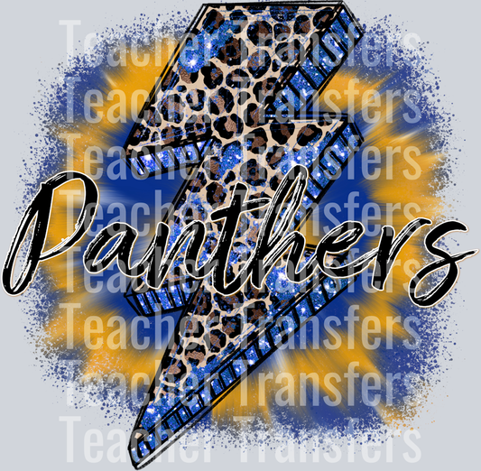 Panthers Blue And Gold