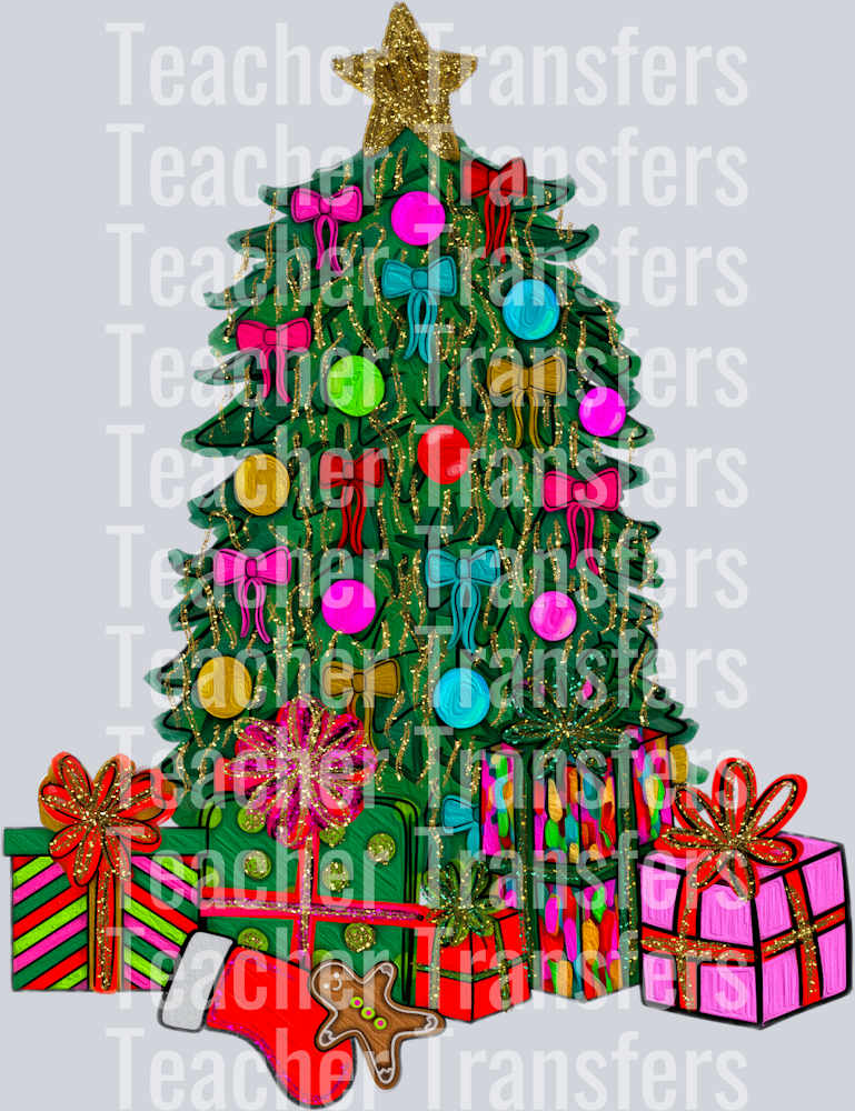 Christmas tree tinsel